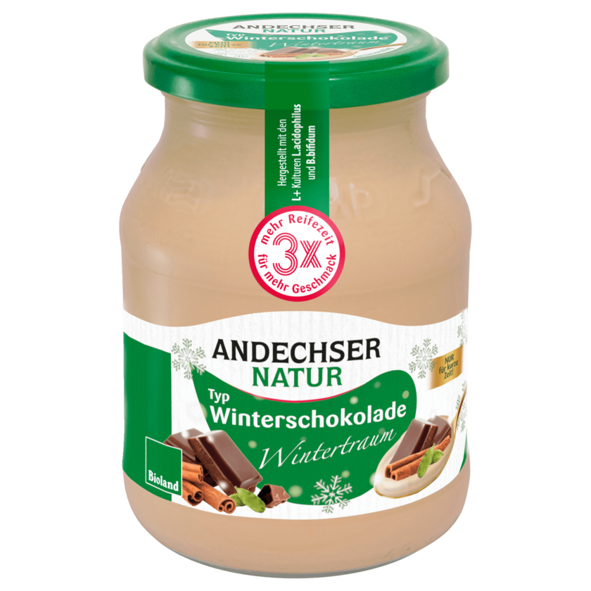 Andechser Natur Bio Joghurt Winterschokolade 500g